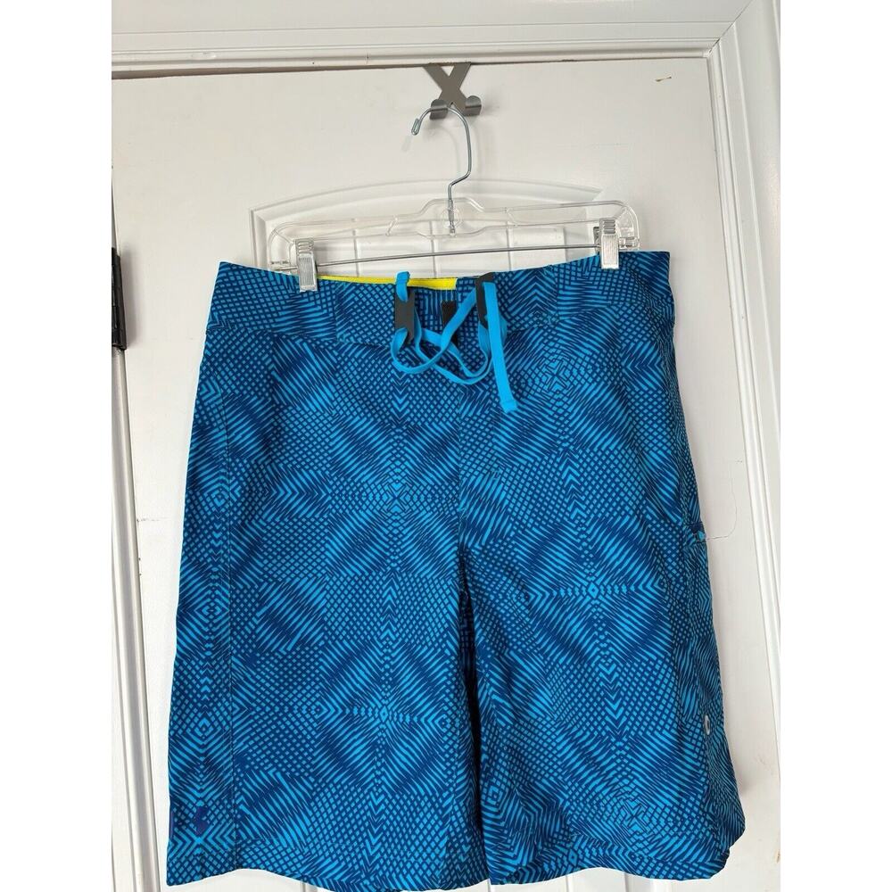 Under Armour Storm‎ Board Shorts Mens Size 34 Blue Wave Loose Swim